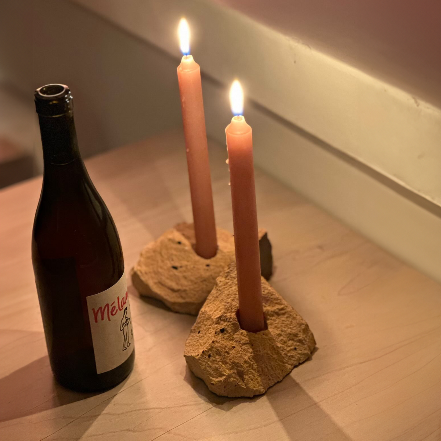 Shard Candle Holder - Sand